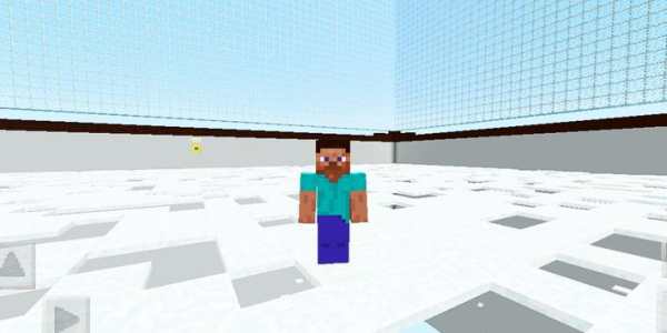 Valentine’s SnowFall Mini-game. Map for MCPE screenshot 2