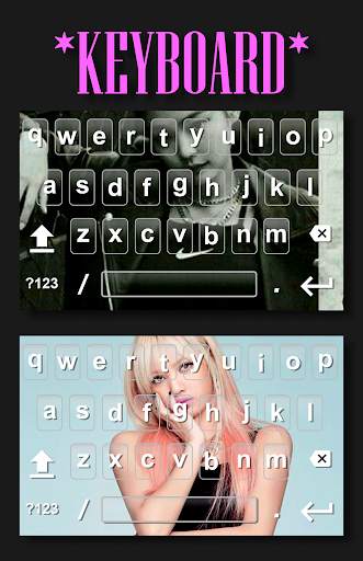 Blackpink Keyboard (keypad background) स्क्रीनशॉट 2