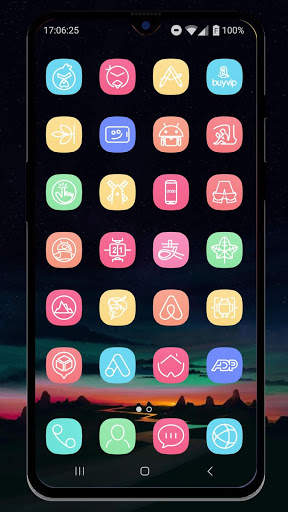 Pure Line Icon Pack - Cute Line Theme & Line Icons screenshot 6