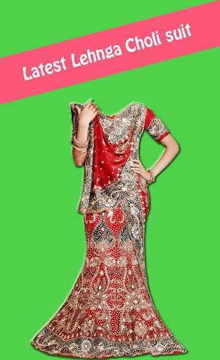 lehnga choli photo maker screenshot 1