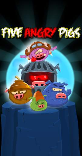 Five Angry Piglets स्क्रीनशॉट 1