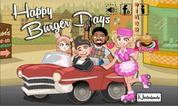 Happy Burger Days Mini Tycoon स्क्रीनशॉट 1