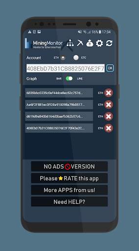 Mining Monitor 4 Ethermine pool screenshot 7