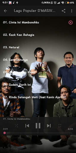 Lagu DMASIV Offline screenshot 4