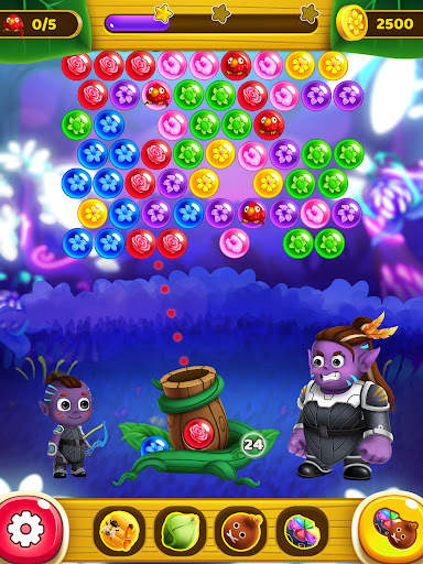 Bubble Shooter-Permainan Bunga screenshot 21