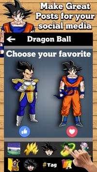 Photo Editor & Sticker: DBZ screenshot 3