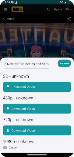 All Video Downloader screenshot 3