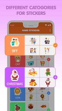 Name Stickers for WhatsApp screenshot 2