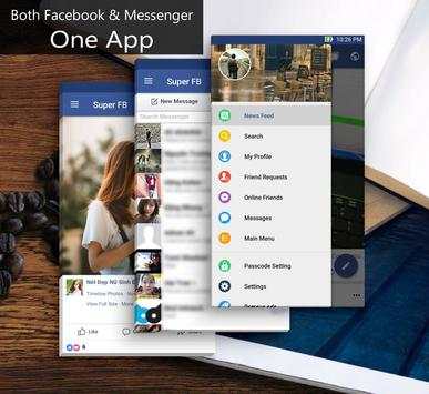 Lite for Facebook & Messenger screenshot 1