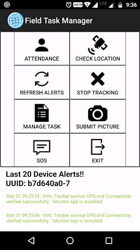 Field Task Manager App 2 تصوير الشاشة