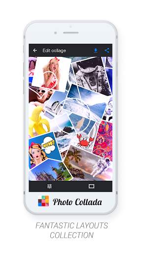 Photo Collada collage maker screenshot 2
