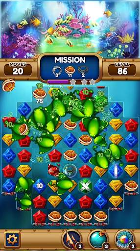 Jewel of Deep Sea: Pop & Blast Match 3 Puzzle Game screenshot 3