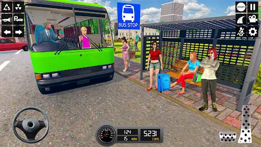 Game Mengemudi Simulator Bus screenshot 3