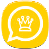 وتس الذهبي اب التاج أيقونة