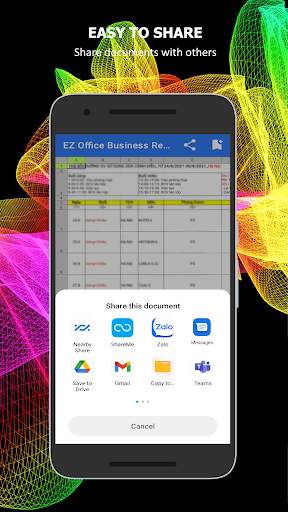 EZ Office - Word, Excel, PowerPoint, PDF Reader screenshot 4
