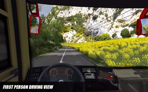 Bus simulator:coach bus simulation free bus games screenshot 4