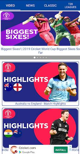 Cricket Highlights - Review and News screenshot 2