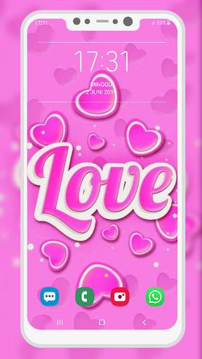 Love Pink Wallpaper screenshot 4