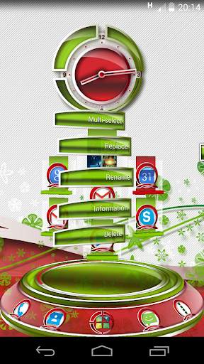 GreenLi 3D theme Next Launcher screenshot 3