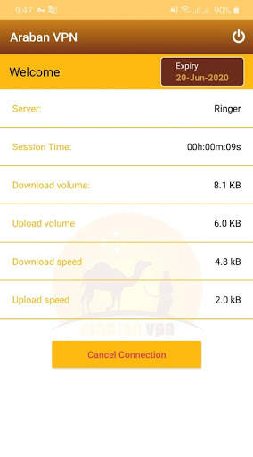 Araban VPN screenshot 2