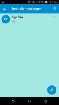 free talk messenger screenshot 3