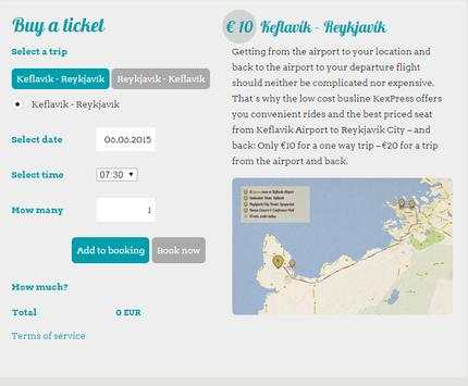 Reykjavik Express Bus screenshot 5