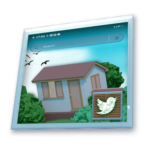 Poly 3D Art House Launcher Theme 1.0.1