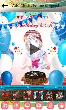 Happy Birthday Video Maker screenshot 3