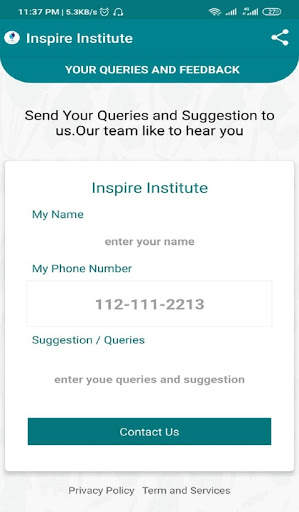 Inspire Institute screenshot 3