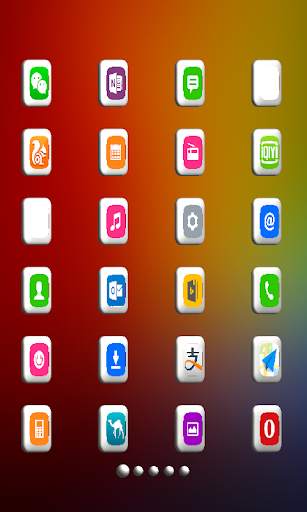 3d Icon launcher screenshot 2