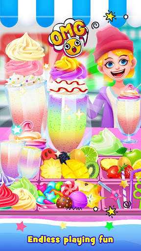 Sweet Milkshake Desserts Simulator screenshot 4