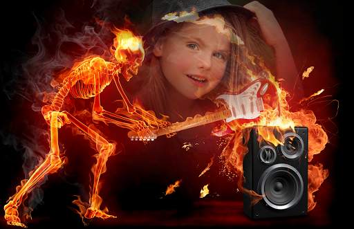 Fire Photo Frames 5 تصوير الشاشة
