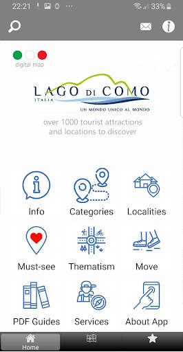 Lake Como App screenshot 1
