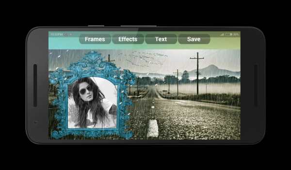 Rainy Photo Frames screenshot 3