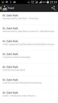 Dr. Zakir Naik Lectures screenshot 4