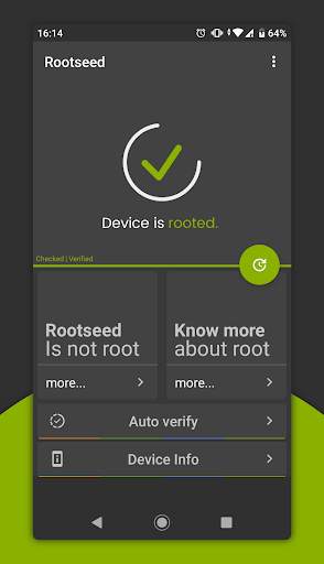 Rootseed - Superuser/SU Root Checker and Info screenshot 2