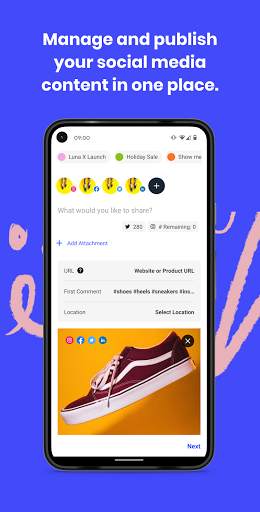Buffer: Social Media Planner screenshot 1