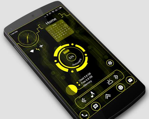 Hi-tech newest launcher screenshot 1