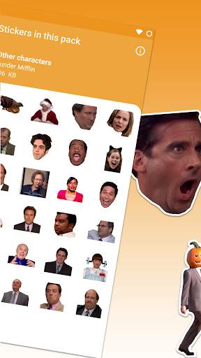Unofficial The Office Whatsapp Stickers screenshot 2