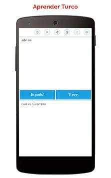 Turkish Spanish Translator screenshot 1