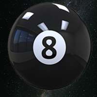 La bola magica : numero 8 logo
