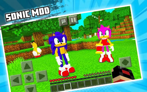 Mod Sonic Addon for MCPE screenshot 1