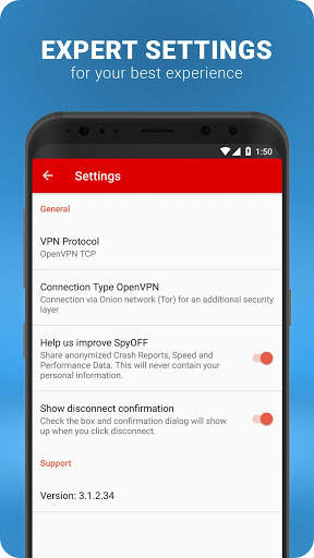 SpyOFF - VPN Client screenshot 4