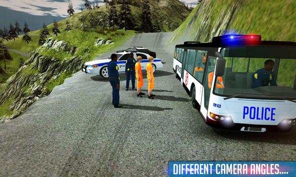 Offroad Police Bus Hill Driver screenshot 5