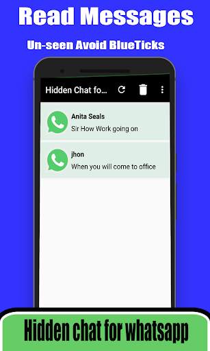 Hidden Chat for WA - Avoid Blue Tick screenshot 4