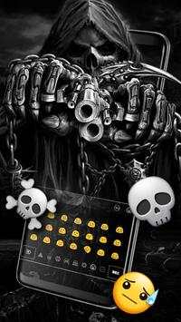 Skullcap Revolver Keyboard Theme screenshot 4