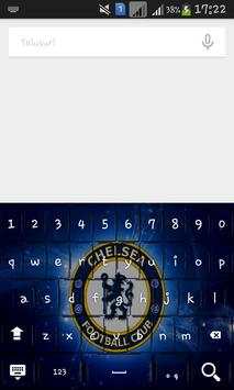 Chelsea Keyboard Theme screenshot 1