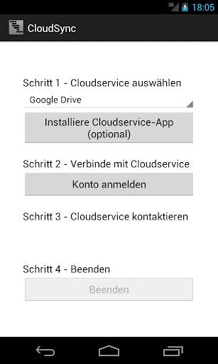 Projektplan - CloudSync screenshot 2