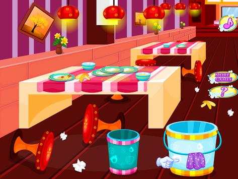 Fast Food Cleaning Games screenshot 2