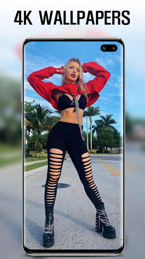 Katie Angel  Live Wallpaper HD 4K screenshot 6